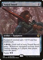 Vorpal Sword [Buy-A-Box Extended Artwork Foil]