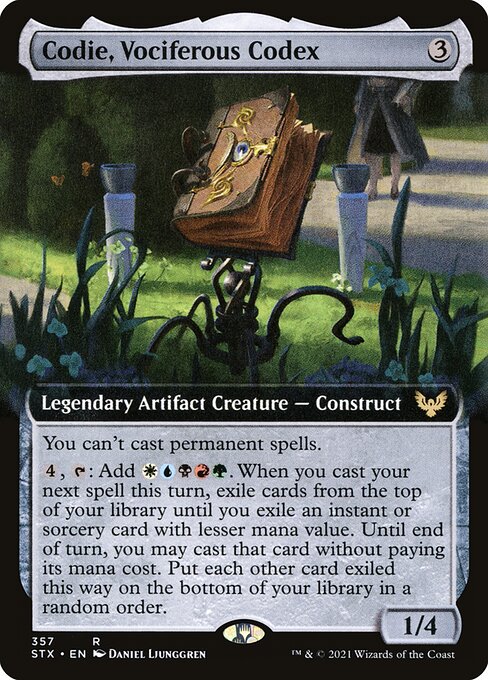 Codie, Vociferous Codex [Extended Artwork]