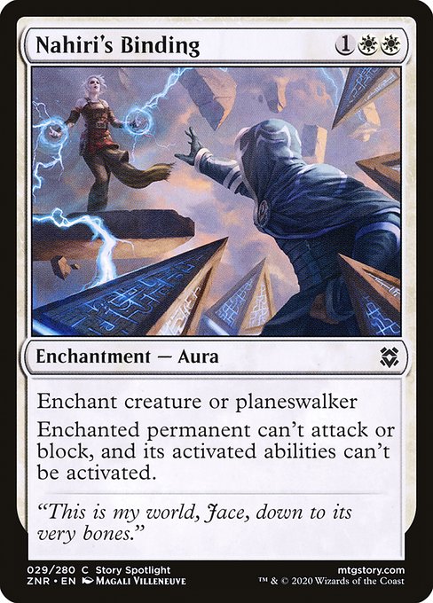 Nahiri's Binding [Foil]