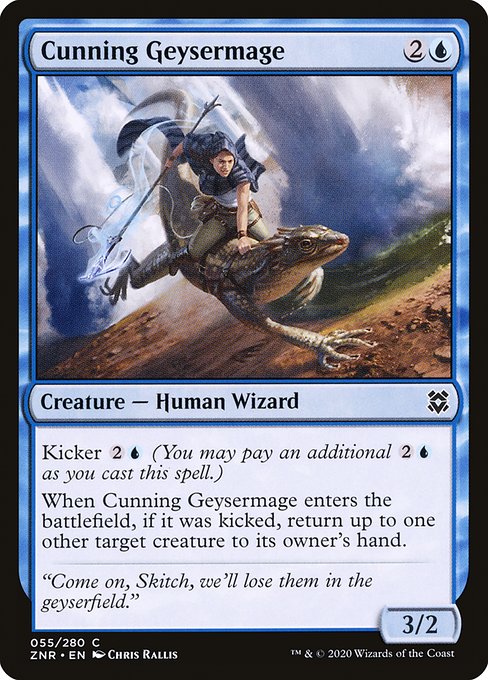 Cunning Geysermage [Foil]