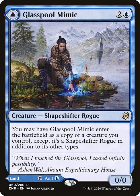 Glasspool Mimic // Glasspool Shore [Foil]