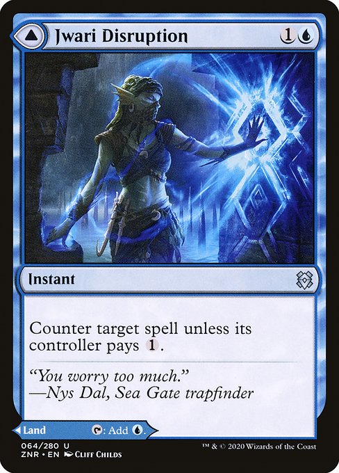Jwari Disruption // Jwari Ruins [Foil]