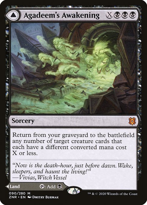 Agadeem's Awakening // Agadeem, the Undercrypt [Foil]