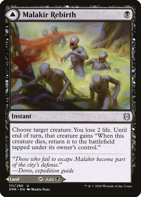 Malakir Rebirth // Malakir Mire [Foil]