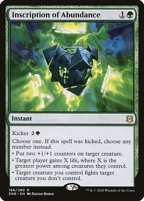 Inscription of Abundance [Foil]