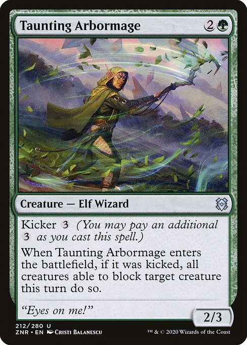 Taunting Arbormage [Foil]