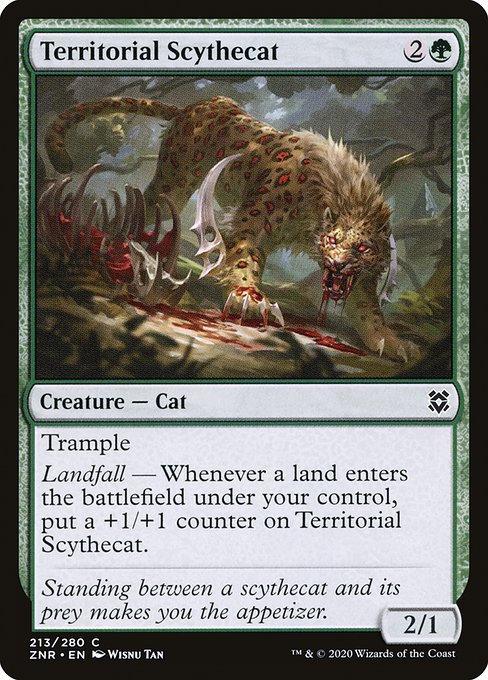 Territorial Scythecat [Foil]