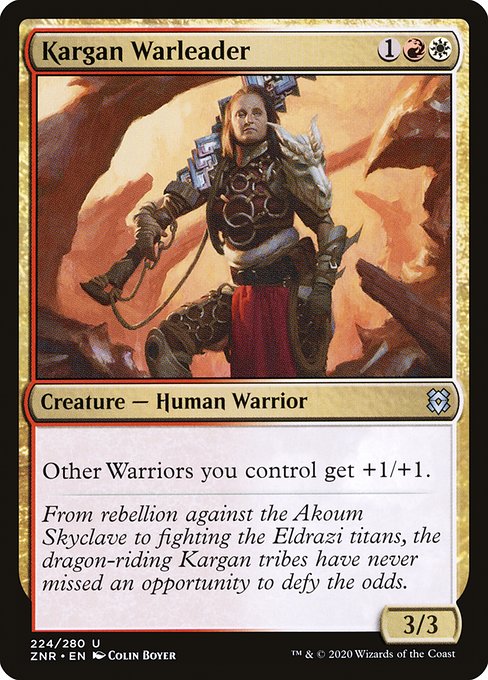 Kargan Warleader [Foil]