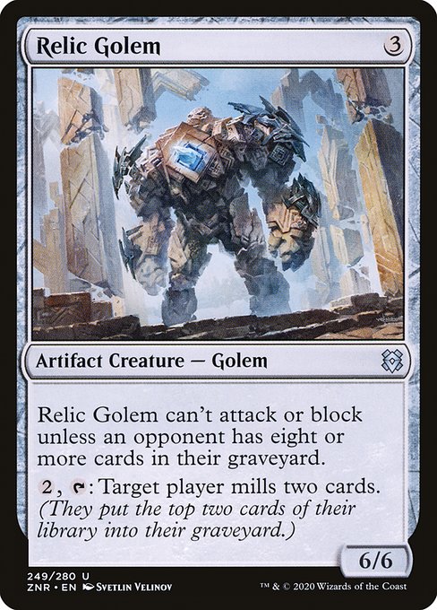 Relic Golem [Foil]