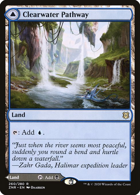Clearwater Pathway // Murkwater Pathway [Foil]