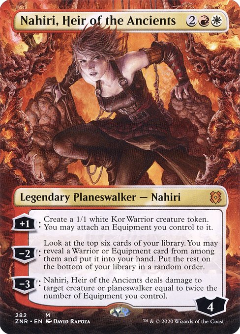 Nahiri, Heir of the Ancients [Borderless]