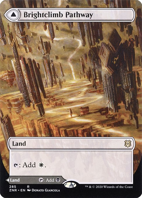 Brightclimb Pathway // Grimclimb Pathway [Borderless Foil]