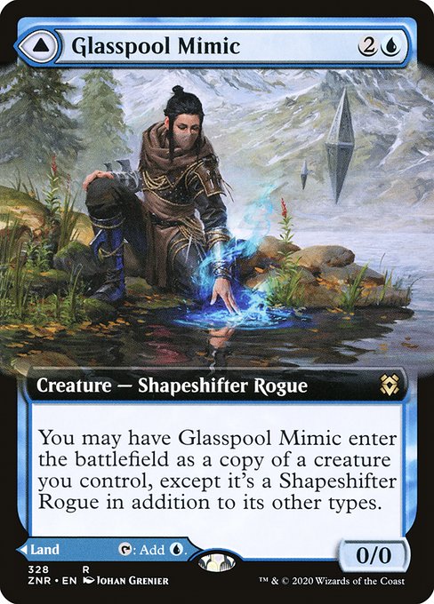 Glasspool Mimic // Glasspool Shore [Extended Artwork]