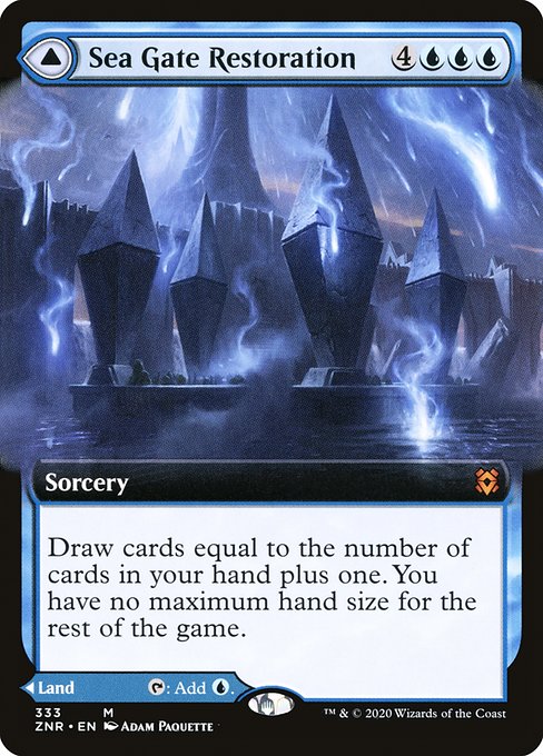 Sea Gate Restoration // Sea Gate, Reborn [Extended Artwork Foil]
