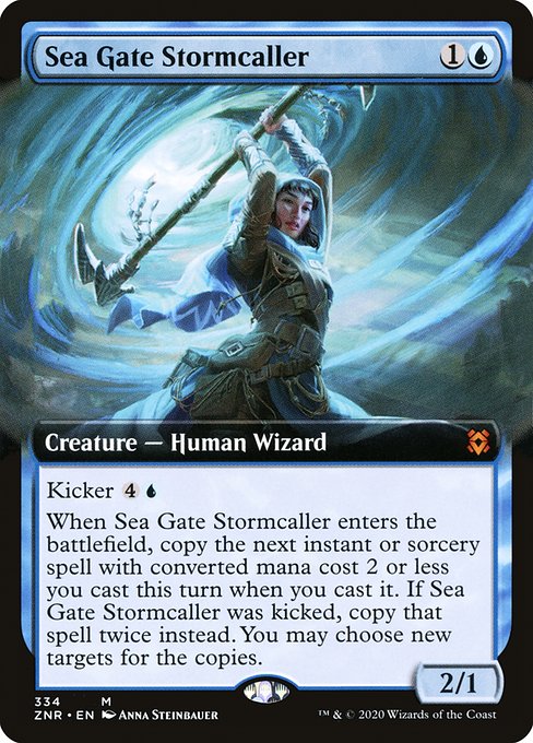 Sea Gate Stormcaller [Extended Artwork Foil]