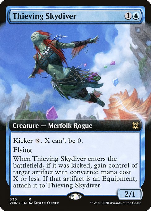 Thieving Skydiver [Extended Artwork Foil]