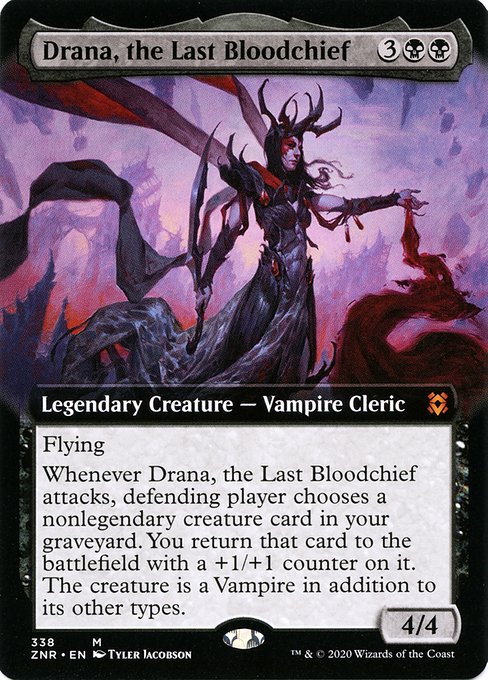 Drana, the Last Bloodchief [Extended Artwork Foil]