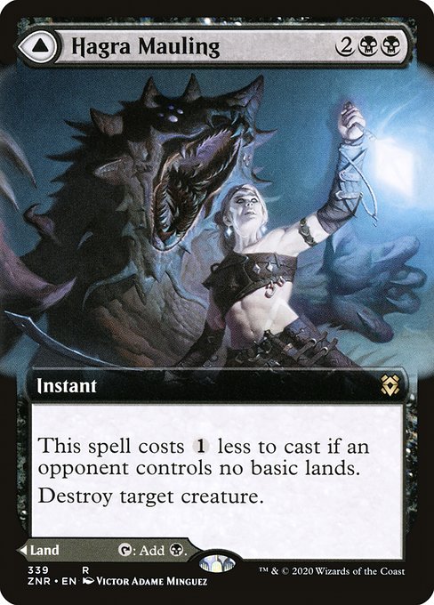 Hagra Mauling // Hagra Broodpit [Extended Artwork Foil]