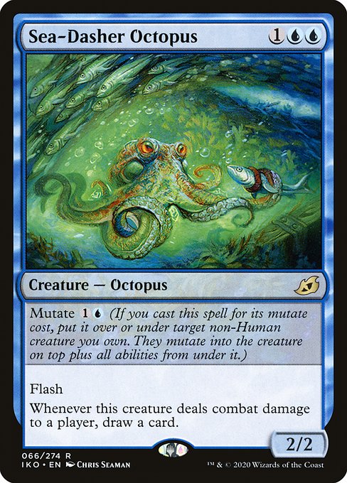 Sea-Dasher Octopus [Foil]