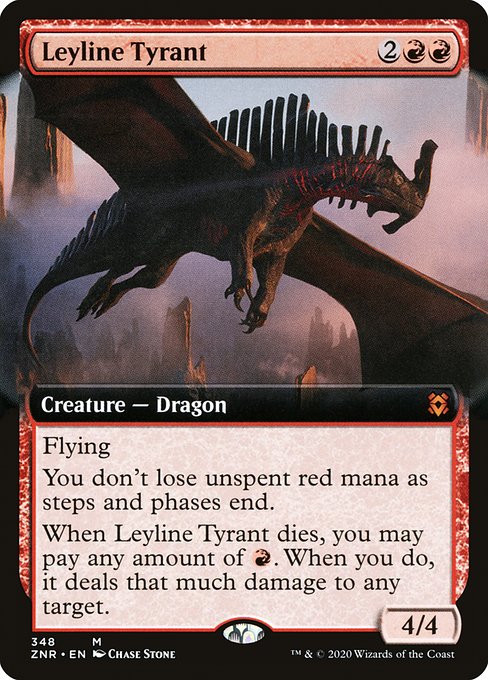 Leyline Tyrant [Extended Artwork Foil]