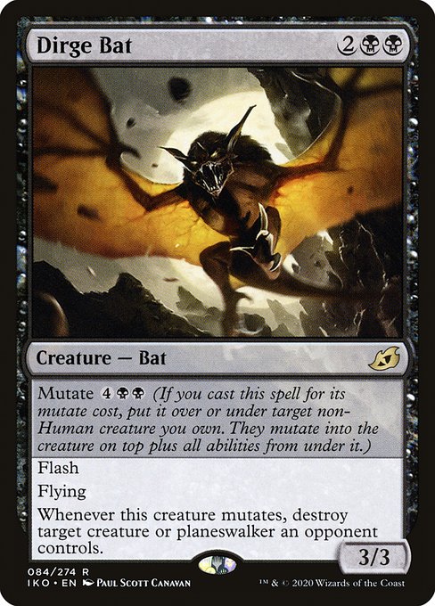 Dirge Bat [Foil]