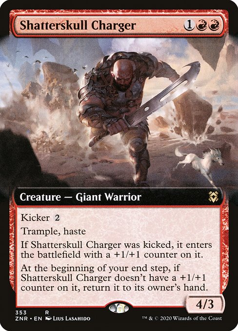 Shatterskull Charger [Extended Artwork Foil]