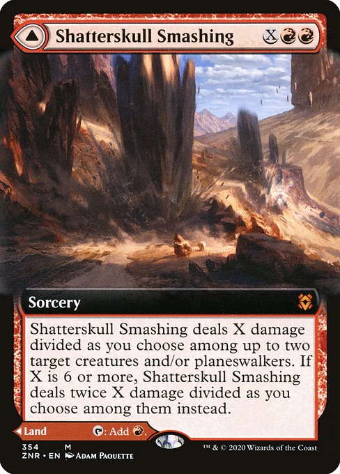 Shatterskull Smashing // Shatterskull, the Hammer Pass [Extended Artwork Foil]