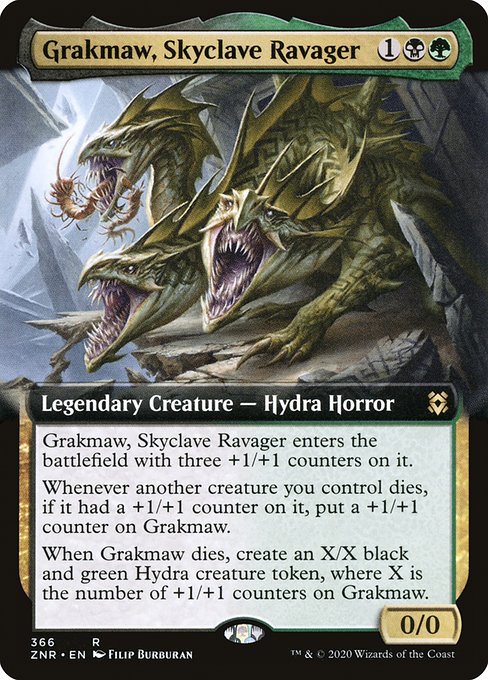 Grakmaw, Skyclave Ravager [Extended Artwork Foil]