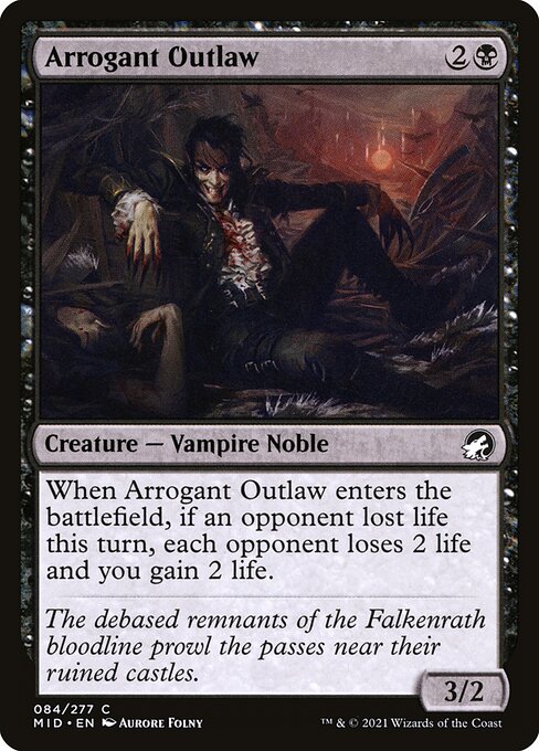 Arrogant Outlaw [Foil]
