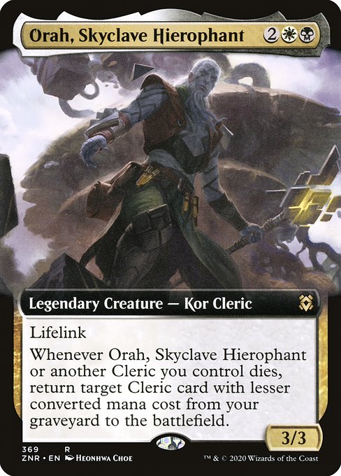 Orah, Skyclave Hierophant [Extended Artwork]