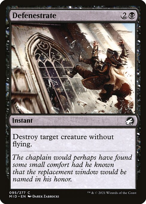 Defenestrate [Foil]