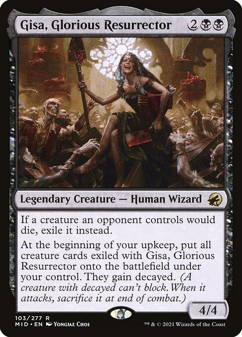 Gisa, Glorious Resurrector [Foil]