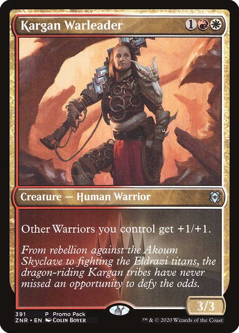 Kargan Warleader [Promo Foil]