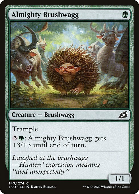 Almighty Brushwagg [Foil]