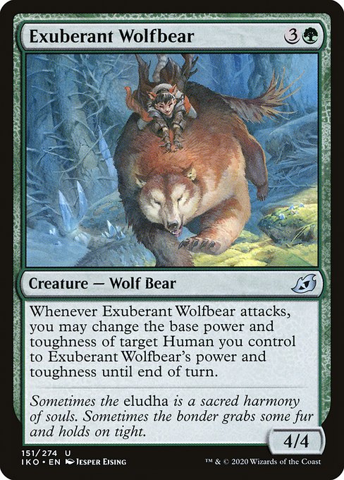 Exuberant Wolfbear [Foil]