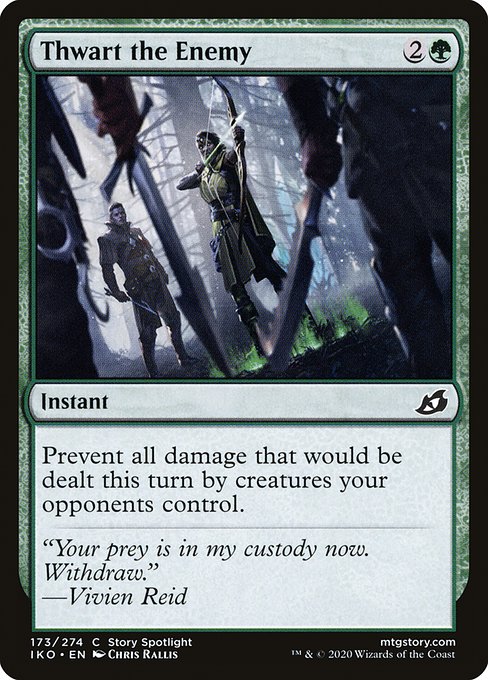 Thwart the Enemy [Foil]