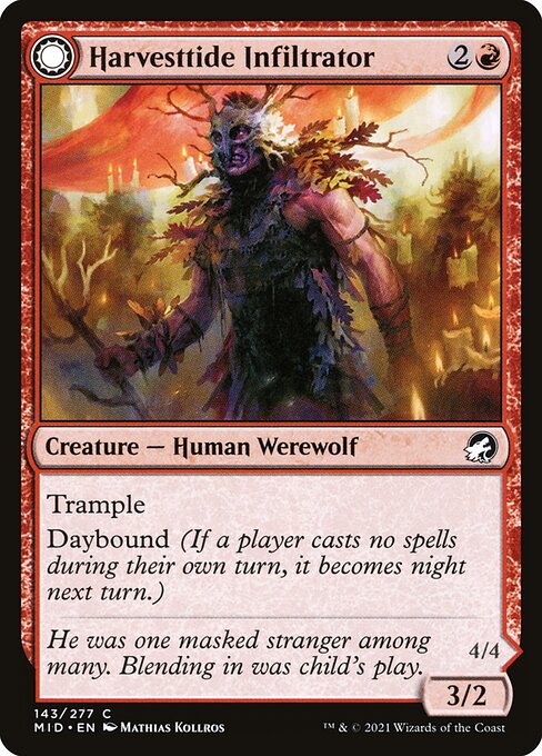 Harvesttide Infiltrator // Harvesttide Assailant [Foil]