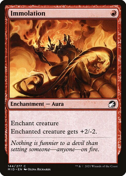 Immolation [Foil]