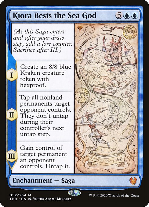 Kiora Bests the Sea God [Foil]