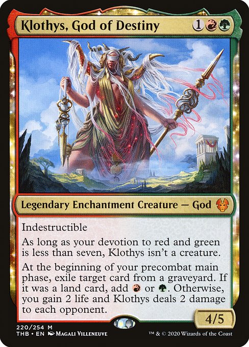 Klothys, God of Destiny [Foil]