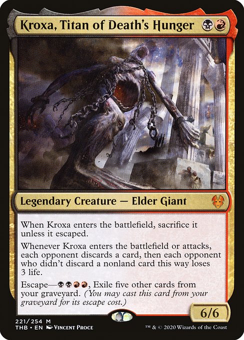 Kroxa, Titan of Death's Hunger [EX]