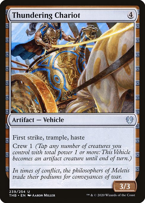 Thundering Chariot [Foil]