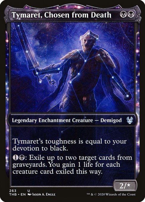 Tymaret, Chosen from Death [Showcase Foil]