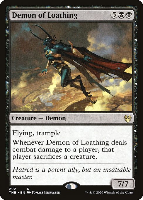 Demon of Loathing [Foil]