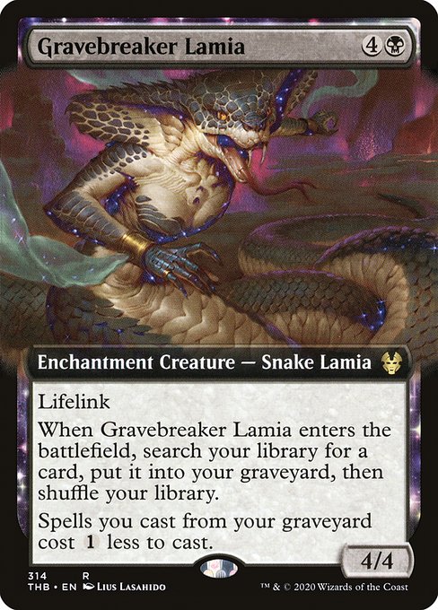 Gravebreaker Lamia [Extended Artwork Foil]