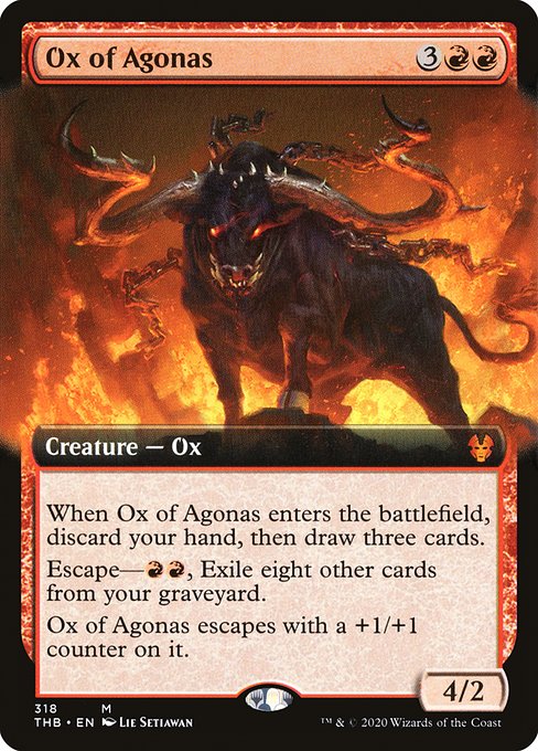 Ox of Agonas [Extended Artwork Foil]