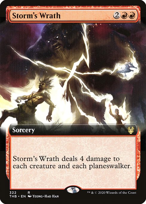 Storm's Wrath [Extended Artwork Foil]