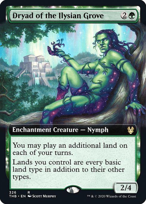 Dryad of the Ilysian Grove [Extended Artwork Foil]