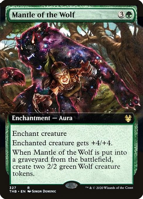 Mantle of the Wolf [Extended Artwork Foil]
