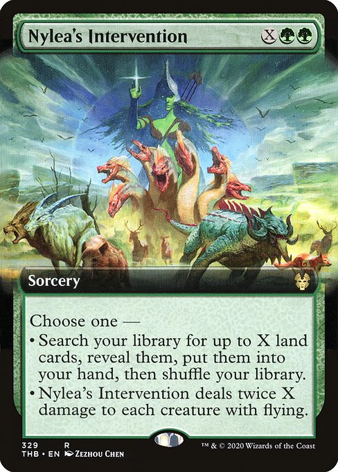 Nylea's Intervention [Extended Artwork Foil]